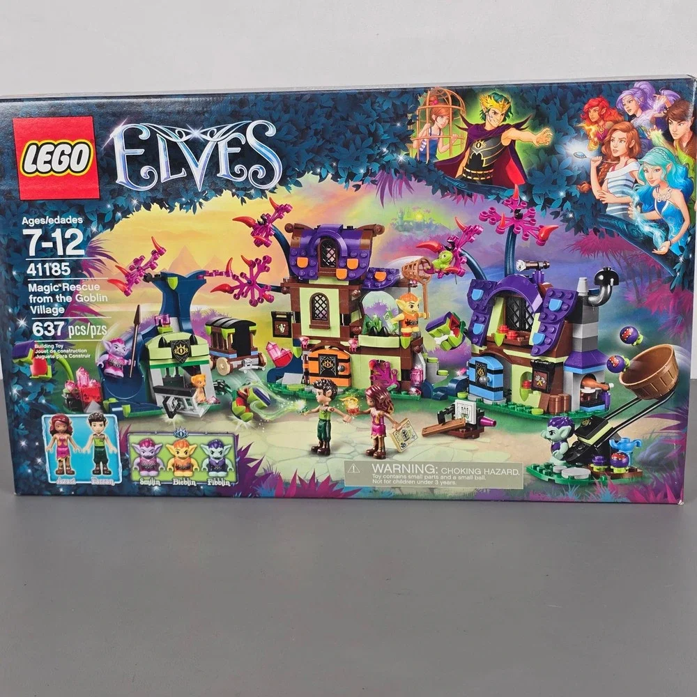 LEGO Elves Magic Rescue from the Goblin Village 41185 Fantasy Building Toy Set